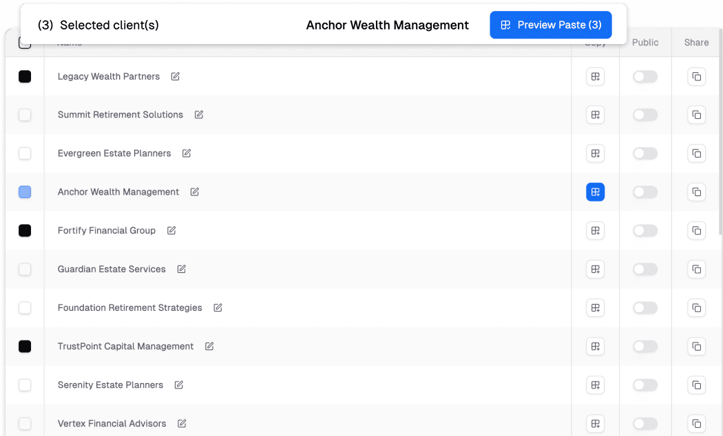 Real-time insights UI image